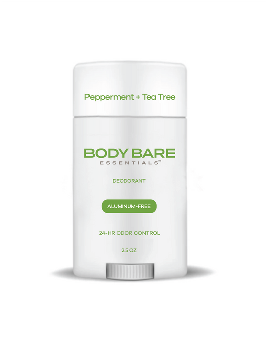 Peppermint + Tea Tree – Natural Aluminum-Free Deodorant | BODY BARE™