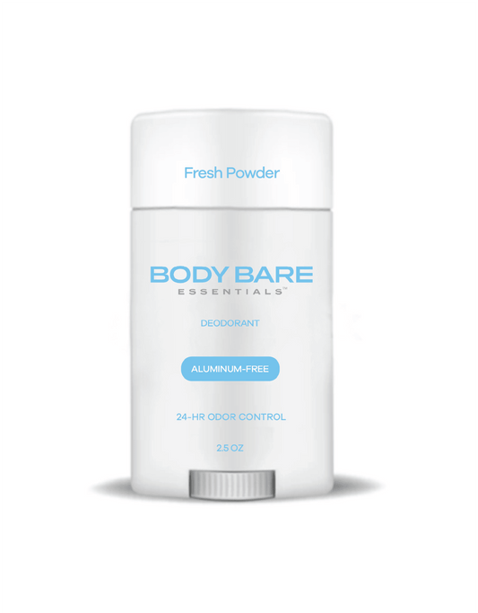 Fresh Powder Natural Deodorant Stick - Aluminum-Free Deodorant | BODY BARE™ - BODY BARE